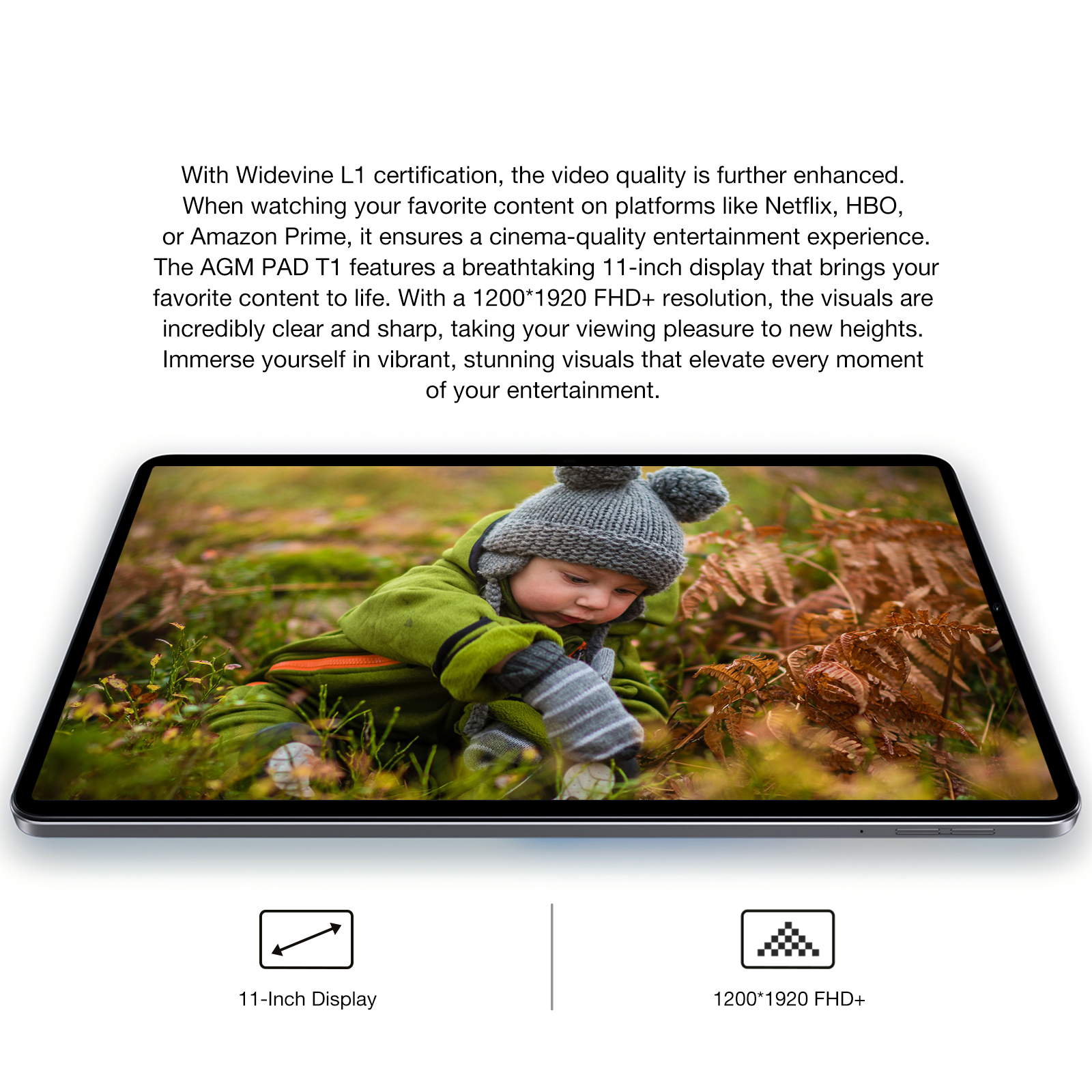 AGM PAD T1｜超軽量｜11インチFHD+｜T606オクタコアプロセッサ｜4G