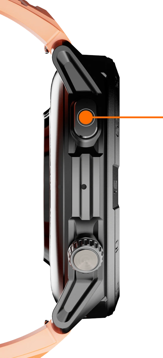 customizable down button